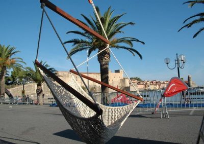 hamac mexicain artisanal en tissu