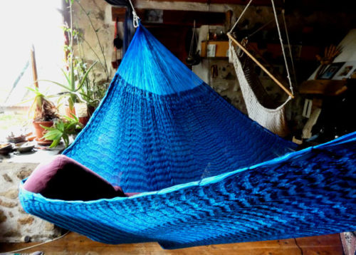 hamac mexicain traditionnel tissé main en fil de polypropylène