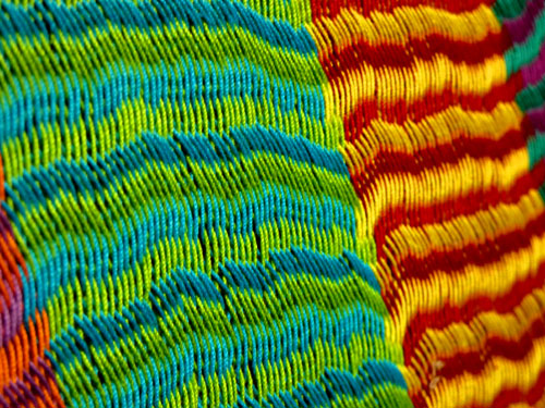 hamac mexicain artisanal en tissu