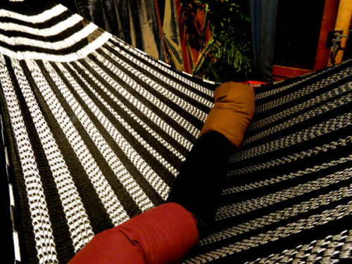 hamac mexicain luxe soie américaine