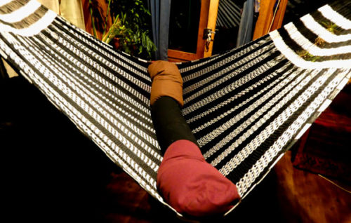 hamac mexicain luxe soie américaine