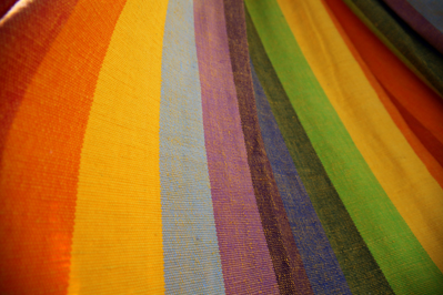 hamac mexicain artisanal en tissu