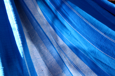 hamac mexicain artisanal en tissu
