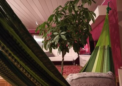 hamac mexicain artisanal en tissu