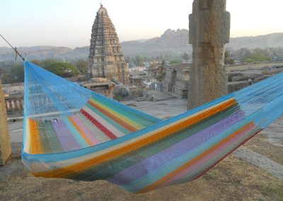 hamac mexicain artisanal en tissu