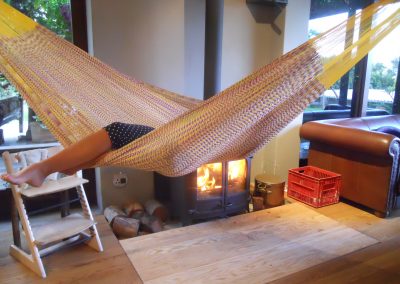 hamac mexicain artisanal en tissu