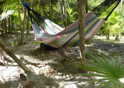 hamac mexicain artisanal en tissu