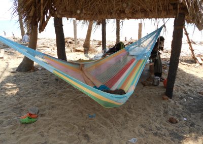 hamac mexicain artisanal en tissu
