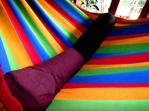 hamac mexicain artisanal en tissu