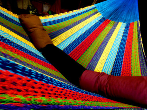Authentique hamac Familial mexicain en coton 