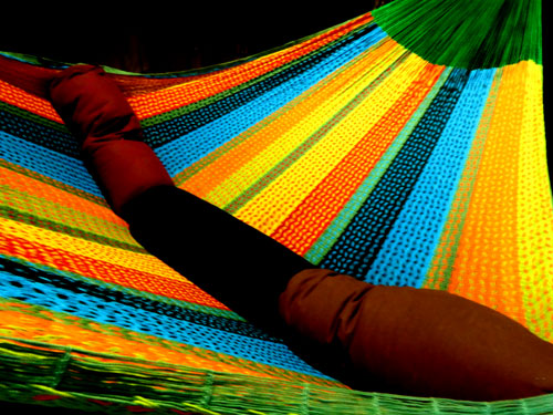 Hamac familial traditionnel mexicain