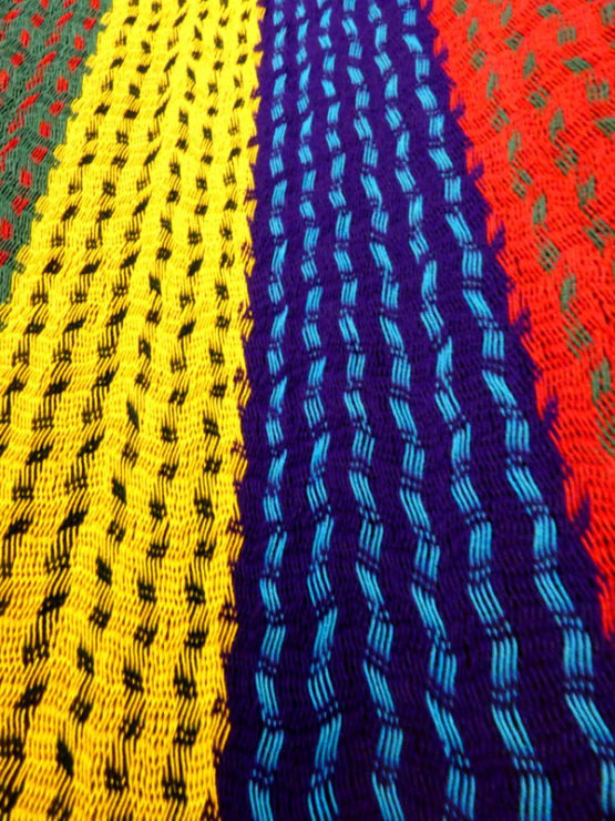 détail tissage hamac mexicain