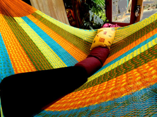 hamac double traditionnel mexicain