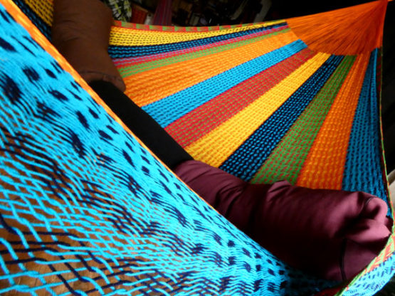 hamac filet coton traditionnel mexicain