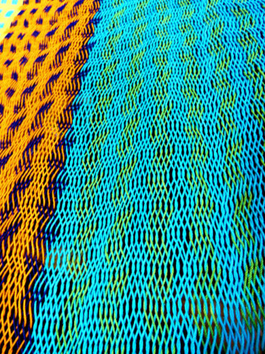 hamac mexicain artisanal en tissu