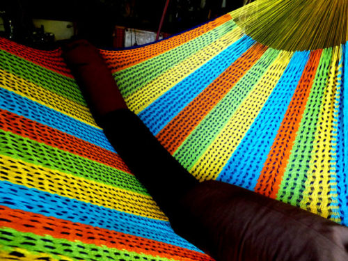 hamac matrimonial filet coton traditionnel mexicain