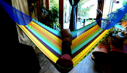  hamac matrimonial filet coton traditionnel mexicain