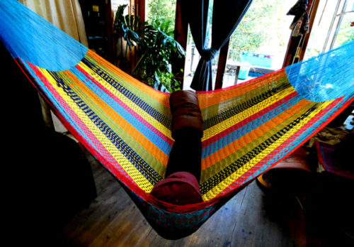  hamac familial filet coton traditionnel mexicain