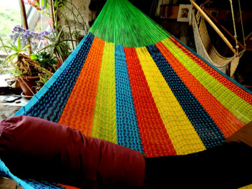  hamac familial filet coton traditionnel mexicain