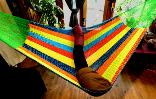 hamac familial filet coton traditionnel mexicain
