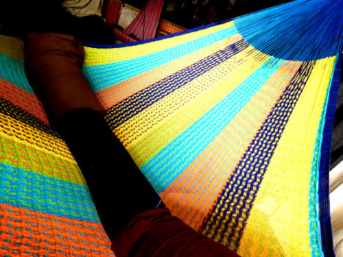 hamac matrimonial coton traditionnel mexicain