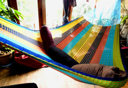 hamac matrimonial coton traditionnel mexicain