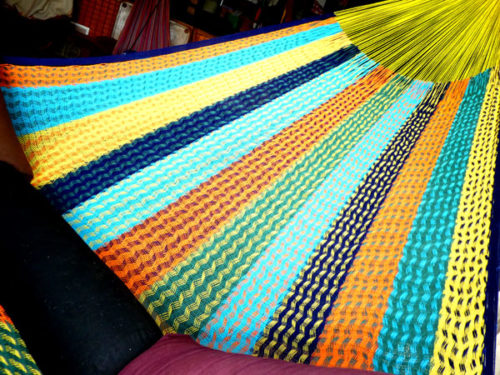  hamac matrimonial filet coton traditionnel mexicain