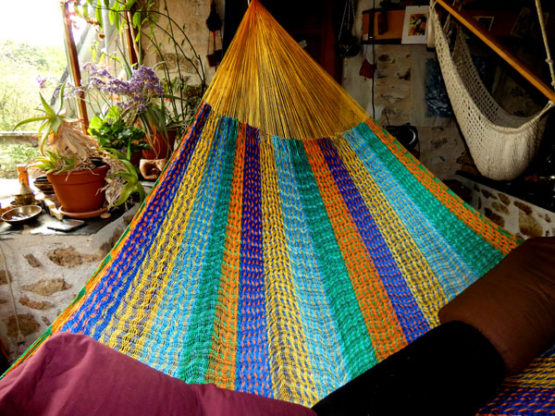 hamac mexicain matrimonial traditionnel en synthétique