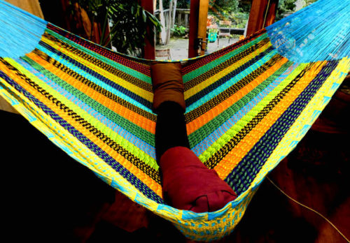 hamac mexicain familial traditionnel filet coton