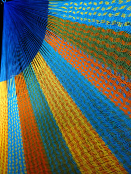détail hamac mexicain traditionnel