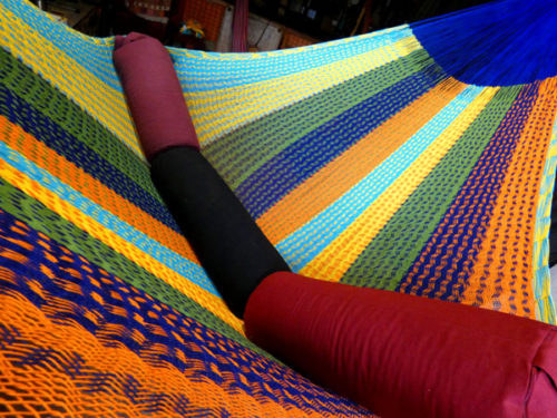 hamac mexicain matrimonial coton