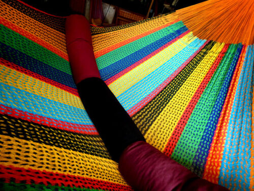 hamac familial mexicain coton