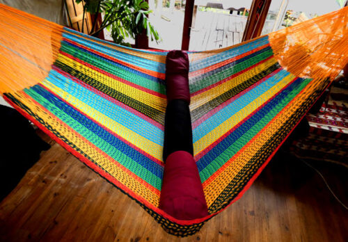Hamac mexicain familial coton