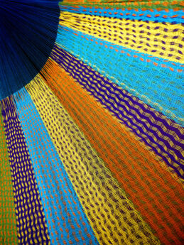Hamac Matrimonial «coton» Bleu 6M260745