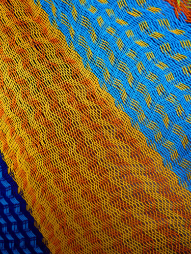 hamac mexicain artisanal en tissu