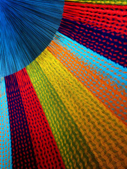 Hamacasutra | Spécialiste du hamac mexicain depuis 1985 Détail hamac mexicain suspentes synthétique, corps coton
