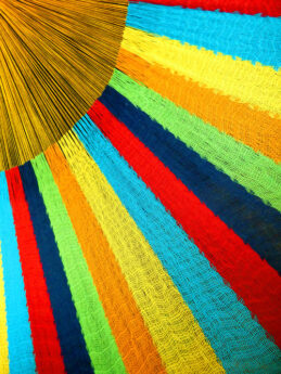 détail tissage hamac mexicain