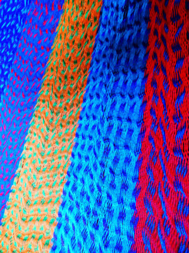 hamac mexicain artisanal en tissu